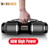 Hoparlörler Açık Handlı Karaoke Subwoofer Sound 40W Highpower Mega Bas Kablosuz Bluetooth Hoparlörler Yüksek Sadakat Stereo Caixa De SOM