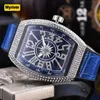 Myriver China Wholesale Online Shop Bling Hip Hop Iced Out Watch Luxury Tonneau Dropshipping Diamond Watches Men