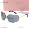 デザイナーサングラス女性特大の高級メングラスデザイナーMiui Lunette Soleil Mui Mui Sun GlasesオプションSonnenbrillen Gafas de Sol with Box 159