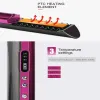 Irons 2 in 1 Cordless Hair Straightener and Curler Professional Ceramic Flat Iron Rechargeable wireless Straightene