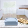 Plates 4 Pcs Sandwich Box Boxes Containers For Lunch Large Micro-wave Oven Sub Storage Lunchboxes