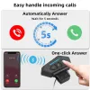 Głośniki BT12 Bluetooth Motorcycle Intercom Hełm słuchawkowy Handsfree Call Greleger Wodoodporne słuchawki Moto z FM Radio Music