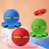 Toys Pet Dog Toys Flying Saucer Ball Magic Deformation Ufo Toys Outdoor Sports Dog Training Equipment Children's Sports Balls