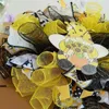 Decoratieve bloemen bijen festival krans hanger voorwand decoratie handgemaakte dag kabouter vorm slinger voor