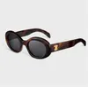 Новые модные женские солнцезащитные очки круглой формы CL40194U, высококачественные винтажные очки из ацетатного волокна, мужские роскошные солнцезащитные очки UV400
