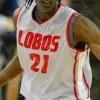 Özel New Mexico Lobos Basketbol Forması NCAA Koleji Jaquan Lyle Bragg Jr. Maluach Jackson Caldwell McGee Snell Granger Manigault Martin