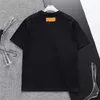 T-shirt Plus da uomo Polo Girocollo ricamato e stampato abbigliamento estivo in stile polare con maglietta da strada in puro cotone Top m-3xl.lg001