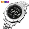 Watches Skmei Digital Watch for Men Fashion Full Steel Electronic Watches Chrono Countdown Men's Wristwatch Relogio Masculino