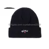Beanie/SKL Caps Autumn and Winter Hat Noah Cold Letter Sticked Woolen Brodery Cross Warm Ins Tide Outdoor Sports T221020 Drop Deli DHM8P