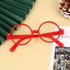 Solglasögonramar Holiday Party Eyeglass Frame Barnens dekorativa glasögon utan linser Cosplay Christmas Halloween Props