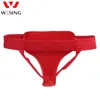 Wesing MaleFemale Boxing Sanda Groin Protector Muay Thai Kickboxing Training Competition Martial Arts Protective Gear 240226