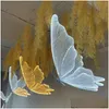 Party Decoration Light Butterflies Floor Led Lace Lamp Romantic Creative Hanging Butterfly Lamps Road Load Walkway On Stage Lights. Dr Otiwl