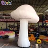 6mh (20 piedi) con piante di simulazione personalizzata soffiati Fungo gonfiabile con luci giocattoli Sport Inflazione funghi artificiali per la decorazione degli eventi per feste