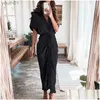 Basic Casual Dresses Casual Dresses Retail Shirt Designer Commuting Size S3Xl Long Dress Forged Face Clothing Drop Delivery Apparel Wom Dhkj1 240302