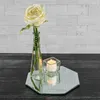 Candle Holders Square Wotor Clear Of 36