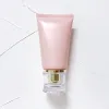 Flaschen 10 teile/satz 60g Leere Rosa Kosmetik Behälter Gefrostet Kunststoff Tube Squeeze Flasche Körper Lotion Creme Verpackung