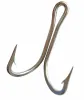 Fishhooks 10st 20# rostfritt stål fiske dubbel krok dubbel krok grodkrok