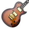 Custom Shop, Made in China, LP Custom Hoge Kwaliteit Elektrische Gitaar, Dubbele Tremolo Brug, Gouden Hardware, gratis Verzending