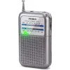 Radio Prunus Radio FM AM MP3 Music Player Walkman Mini ricevitore a doppia banda portatile con antenna per antenna per 2 batteria AAA