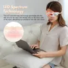 3D LED Light Therapy Eyes Mask Massager Heating SPA Vibration Face Eye Bag Wrinkle Removal Fatigue Relief Beauty Device 240226