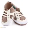 Designers bébé chaussures enfant en bas âge enfants toile baskets nouveau-né infantile premiers marcheurs garçon fille semelle souple berceau chaussure 0-18 mois