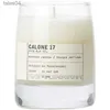 Incense Candles Candle Incense 245g Santal Cedre Laurier Petit Grain Scented Candles Bougie Wax Grasse New York 240302