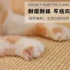 Scratchers Sisal Hemp Mat Cat Scratch Board Wearresistent Claw Anti Chip Protection Soffa kan fästas överallt