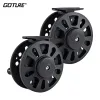 Reels Goture 5/6 7/8 9/10 Fly Fishing Reel Precise Machining Beautiful Appearance Plastic Fly Reel Integrated Molding for Rivers Lakes