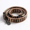 Dog Collars Leashes Dog Harness Collars Leashes Sets Fashion Letter Cat Large Fighting Schnauzer Teddy Leashes 240302