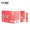 Original ELF BOX SHISHA Hookah 15000 15k Puff 15000 15K Disposables Vapes Pen Electronic Cigarettes 26ml 600mAh Pod Mesh Coil 0% 2% 3% 5% LS15000 VS bang 12000 13000