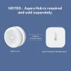 Contrôle Capteur de température Aqara Smart Pression Air Humidité Environnement Smart Contrôle Zigbee Smart Home pour xiaomi App Mi Home