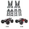 Equipment 8Pcs Front Rear Upper Lower Swing Arm for XLF X03 X04 X03 X04 1/10 RC Car Brushless Truck Parts Accessories