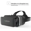 Devices Original VR Virtual Reality 3D Glasses Box Stereo VR Google Cardboard Headset Helmet for IOS Android Smartphone,Wireless Rocker