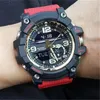 Iced Out Watch Sports Digital Quartz 1000 Men's Watch Solar Led Large Dial Full Function World Time GG Oak Series