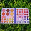 Shadow 48 Cores Fada Butterfly Matte Palette Palette Livro Glitter Eye Shadow Pigmment Paleta de maquiagem profissional para rosto