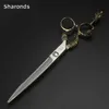 Scissors Shears Sharonds Professional Hairdressing Scissors 6.0 inch 440c Japanese haircut crown scissors salon style hair 240302