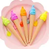 40Pcs Mixed Cute Creative Ice Cream Gel Pen Children Student Stationery School Supplies Gift Prize Office