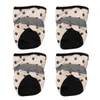 Dog Apparel 4 Pcs Soft Soled Waterproof Shoes Protectors Pet Puppy Booties Boots For Dogs Supplies