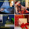 Luci notturne Lampada colorata anime bicolore Julien Mari per arredamento camera da letto per bambini Regalo di compleanno Rapper Jul Luce a led bicolore