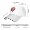 Ball Caps Valentines Day Heart Hugs Baseball Cap Hat Hats For Men Women'S