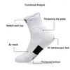 Herrstrumpor Anti-Slip Football Cotton Sock Summer Men Women Long Tube Soccer Basketball Sport Breattable Deodorös 38-45