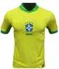 2024 Brasilien Brasilsfotbollströjor Neymar Vini Jr Paqueta Richarlison Casemiro G. Jesus T. Silva Bruno 24 25 National Team Football Shirt Kids Kits Jersey Fans Player