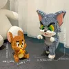 Cat Mouse Toys Tom Jerry blockerar kompatibla pedagogiska leksaker Creative Display födelsedagspresent grossist