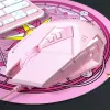 Mice Ergonomic Wired Gaming Mouse 6 Buttons Led 2400 Dpi Usb Computer Gamer Mouse K3 Pink Gaming Mouse and Mouse Pads for Pc Laptop