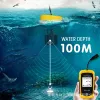 Finders Wire Portable Fish Finder sonar profondeur Sounder Fish Radar Sonar Fishfinder Fish Finder Underwater Echo Sounder Fishing Detector