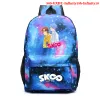 Backpack Anime SK8 the Infinity Miya Reki Langa Backpack Teens School Bag Student Casual Travel Rucksack Men Laptop Bags Sk8 Cool Mochila