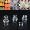 Bottles 100 x 2g/3g/5g/10g/15g/20g Plastic Empty Clear Cosmetic Jars Makeup Container Lotion Vials Face Cream Box Sample Pots Gel Bottle