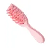 Vêtements de chien Scalp Scrubber Brosse de bain pour animaux de compagnie pour chiens Nettoyage Chat Petit toilettage Rose Fournitures de bain