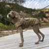 Parka Abbigliamento invernale per cani per cani di taglia grande Giacca calda trapuntata morbida e antivento Cappotto per cani di taglia grande riflettente regolabile idrorepellente