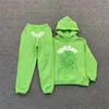 Sp5der 555555-hoodie voor kinderen, jongens, meisjes, hoge kwaliteit, spinnenwebprint, sweatshirt, fleece met letterprint, Super Dalian-hoodie 257